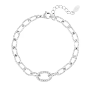 Armband Jace – zilver stainless steel